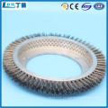 deburring dust elimination abrasive scrubbing brush